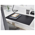 SKRUTT Desk pad, black, 65x45 cm