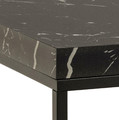 Coffee Table Barossa 60x60cm, black marble