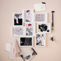 VÄXBO Collage frame for 8 photos, white, 13x18 cm