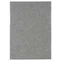 STOENSE Rug, low pile, medium grey, 170x240 cm
