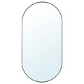 LINDBYN Mirror, black, 60x120 cm