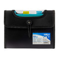 Document Folder with 6 Pockets A5 25mm, black