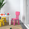 MAMMUT Children's stool, in/outdoor, yellow