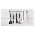 IKEA 365+ HJÄLTE Wok spatula, stainless steel, black