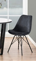 Chair Eris, velvet, grey