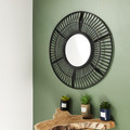 Mirror Wild 70 cm, black