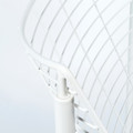 SKÅLBODA Armchair, white/Ransta beige
