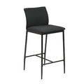 Bar Stool Demina, low, grey