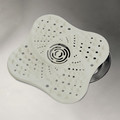 Silicone Drain Strainer, white