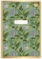 Notebook A5 80 Sheets Squared Metallic Gold 10-pack, assorted patterns