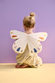 Kid's Concept Costume Wings Butterfly, white, 3+