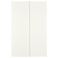 BERGSBO Pair of sliding doors, white, 150x236 cm