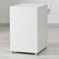 FRIIDROTT Drawer unit on castors, white, 35x56 cm