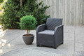 Outdoor Furniture Set ROSALIE SET, graphite