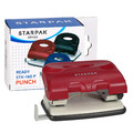 2-Hole Punch 5.5mm, plastic, 1pc, dark red