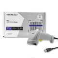 Qoltec Laser Scanner 1D USB, white