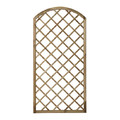 Garden Arched Trellis Panel 180 x 90 cm