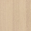 MALM Bed frame with mattress, white stained oak veneer/Valevåg extra firm, 180x200 cm