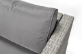 Outdoor 3-seat Sofa MALAGA, grey