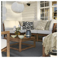 LUFTFARTYG Rug flatwoven, in/outdoor, black/stripe, 160x230 cm