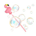 Soap Bubbles Flamingo 120ml, 1pc, 3+