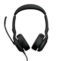 Jabra Evolve2 50 USB-C/A UC Stereo Headset, Black