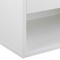 Wall-mounted Bedside Table Cholet, white