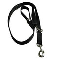 CHABA Dog Leash Adjustable 20mm x 130/260cm, black