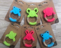 Bo Jungle B-Wood Teether Animals Green Frog