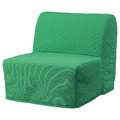 LYCKSELE Cover for chair-bed, Vansbro bright green