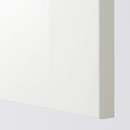 METOD High cab f micro w 2 doors/shelves, white/Ringhult white, 60x60x240 cm