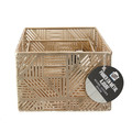 Set of 2 Organizers Baskets Amiable S, gold