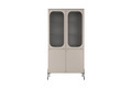 High Display Cabinet Sonatia 100, cashmere