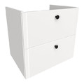 Mirano Wash-basin Cabinet Azzura New 50 cm, white