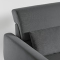 SLATORP 2-seat sofa, Hakebo dark grey