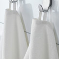 LUDDVIAL Bath towel, white, 55x120 cm