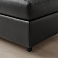VIMLE 2-seat sofa-bed, Grann/Bomstad black