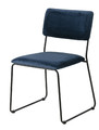 Chair Cornelia VIC, navy blue