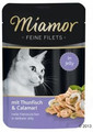 Miamor Cat Food Miamor Fine Fillets in Jelly Tuna and Calamari 100g