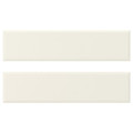 BODBYN Drawer front, off-white, 40x10 cm