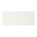 HANVIKEN Drawer front, white, 60x26 cm