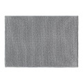 GoodHome Bath Mat Kina 50 x 70 cm, mineral grey