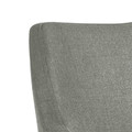 Swivel Armchair Nora, grey