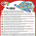 Trefl Board Game My Colours Bing 3+