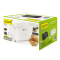 Feel Maestro Modern Stainless Steel Roll-Top Bread Bin MR-1677-AR-W