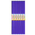 Crepe Paper 50x200cm 10pcs, purple