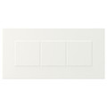 STENSUND Drawer front, white, 40x20 cm