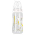 NUK First Choice Plus Baby Bottle with Temperature Control 300ml 6-18m, grey
