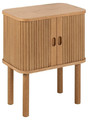 Nightstand Bedside Table Langley, oak-look