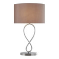 GoodHome Table Lamp Carnavon E14, chrome